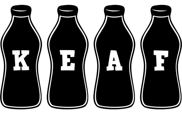 Keaf bottle logo