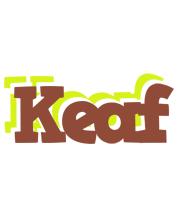 Keaf caffeebar logo