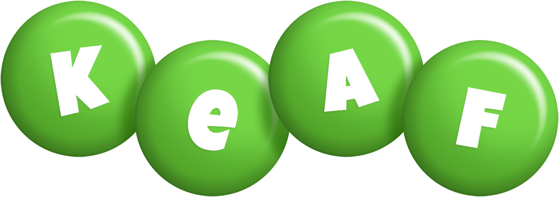 Keaf candy-green logo