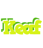 Keaf citrus logo