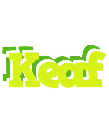 Keaf citrus logo
