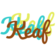 Keaf cupcake logo