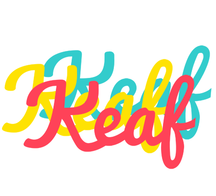 Keaf disco logo
