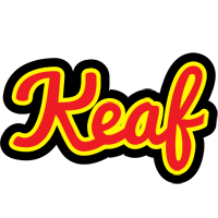 Keaf fireman logo