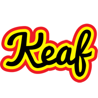 Keaf flaming logo