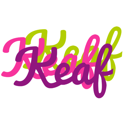 Keaf flowers logo