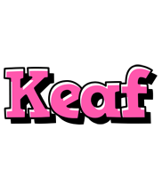 Keaf girlish logo