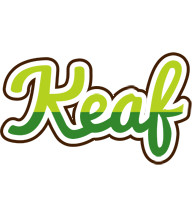 Keaf golfing logo