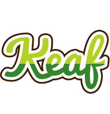 Keaf golfing logo