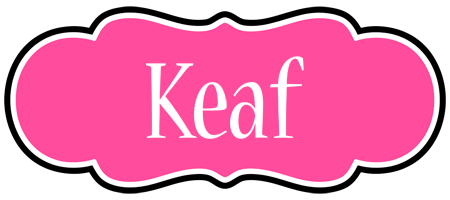 Keaf invitation logo