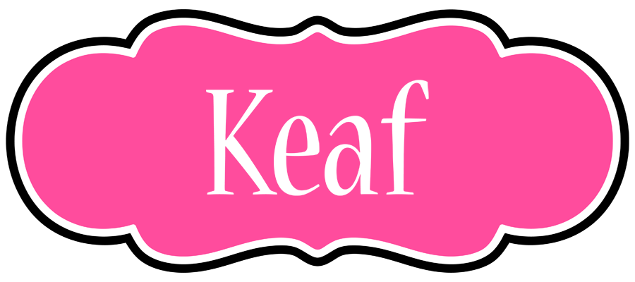 Keaf invitation logo