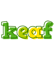 Keaf juice logo