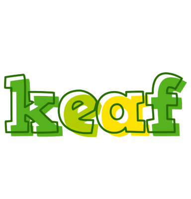 Keaf juice logo
