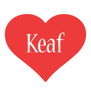 Keaf love logo