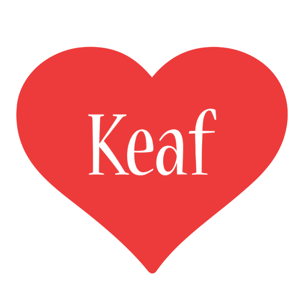 Keaf love logo
