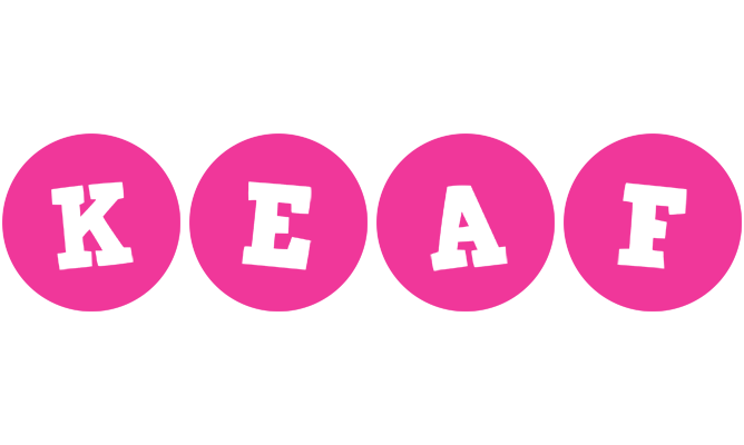 Keaf poker logo