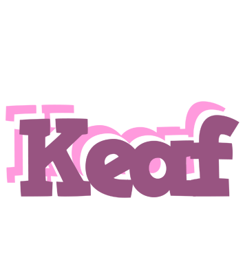 Keaf relaxing logo