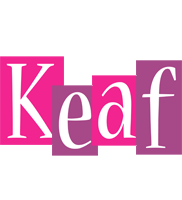 Keaf whine logo