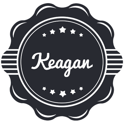 Keagan badge logo