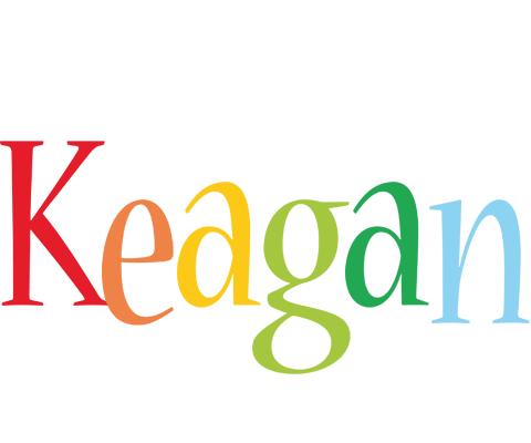 Keagan birthday logo