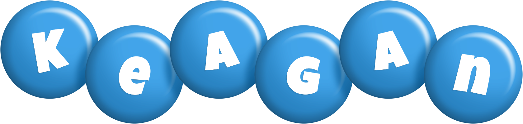 Keagan candy-blue logo