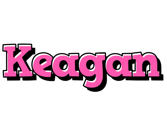 Keagan girlish logo