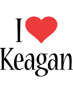 Keagan i-love logo