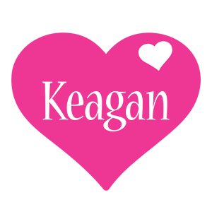 Keagan love-heart logo