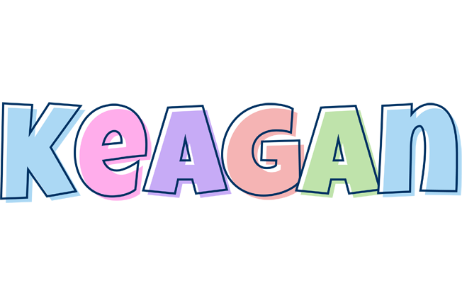 Keagan pastel logo