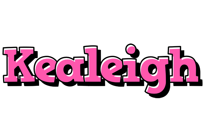 Kealeigh girlish logo