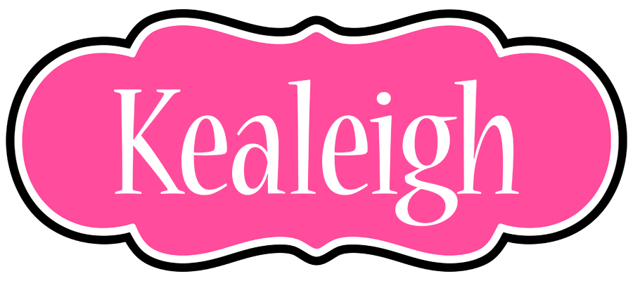 Kealeigh invitation logo