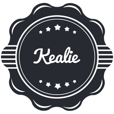 Kealie badge logo