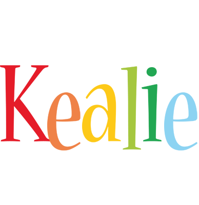 Kealie birthday logo