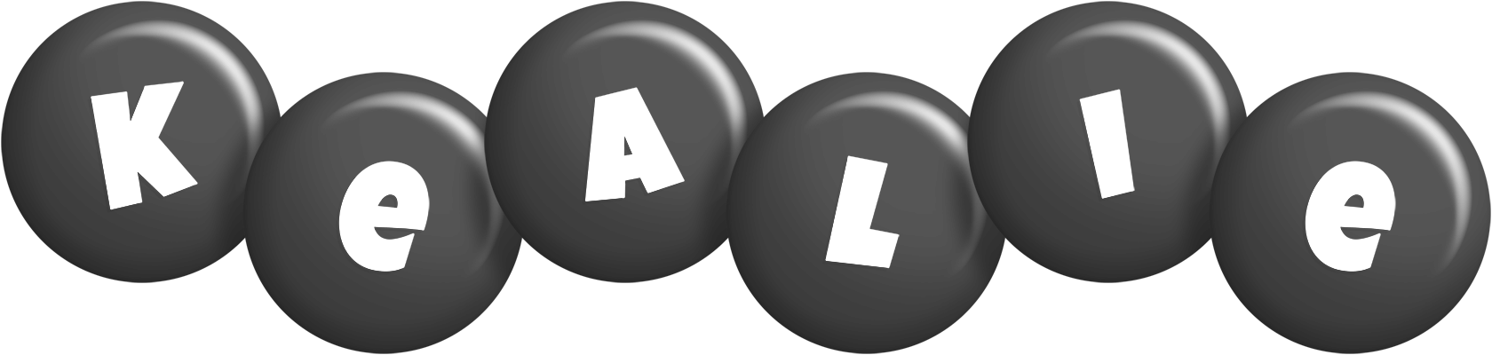Kealie candy-black logo