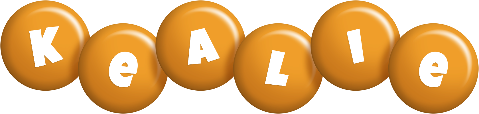 Kealie candy-orange logo