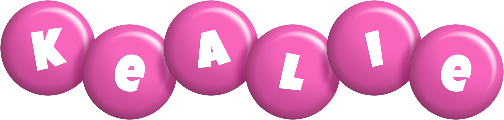 Kealie candy-pink logo