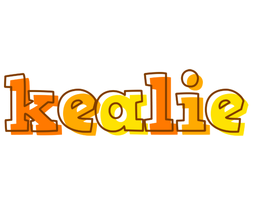 Kealie desert logo