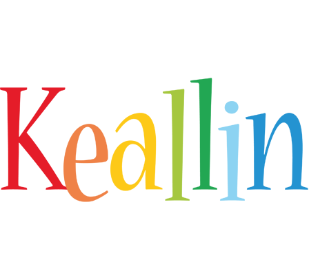 Keallin birthday logo