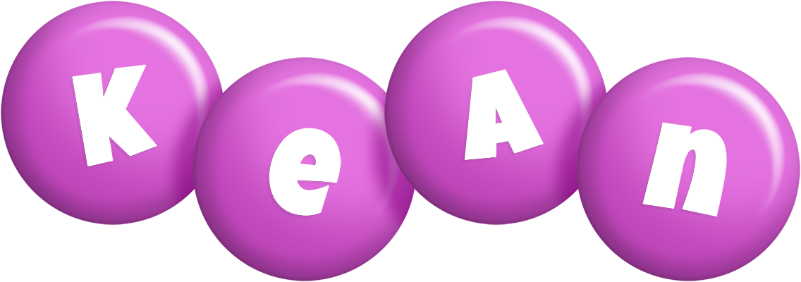Kean candy-purple logo