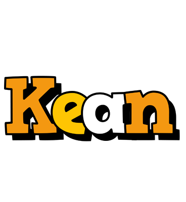 Kean cartoon logo