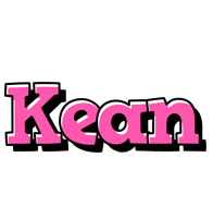 Kean girlish logo