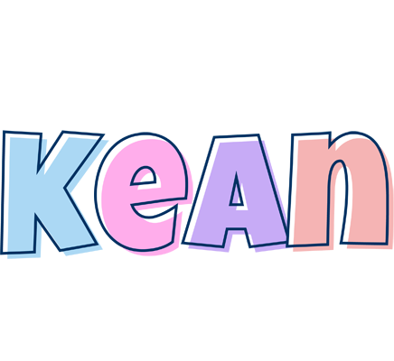 Kean pastel logo