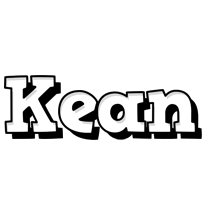 Kean snowing logo