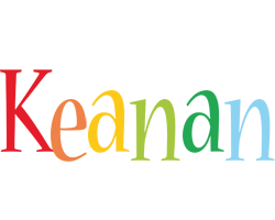 Keanan birthday logo