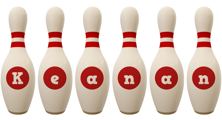 Keanan bowling-pin logo