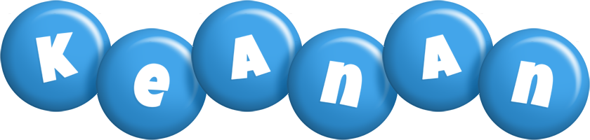 Keanan candy-blue logo