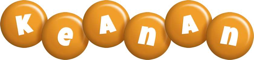 Keanan candy-orange logo