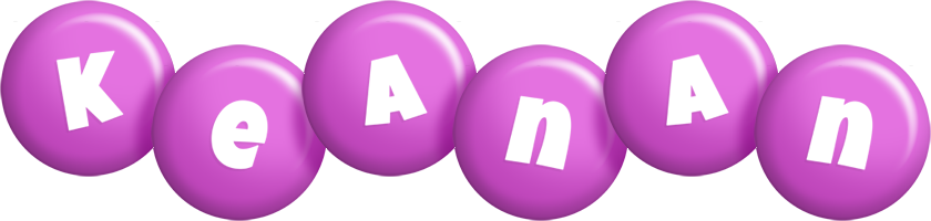 Keanan candy-purple logo