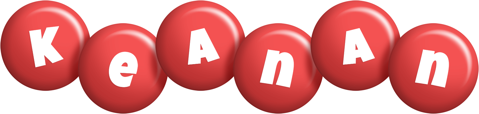 Keanan candy-red logo