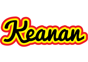 Keanan flaming logo